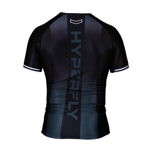Core Ranked Rash Guard Black