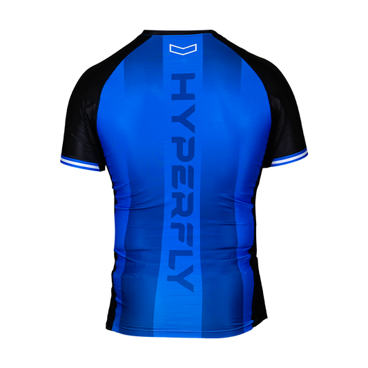 Core Ranked Rash Guard Blue