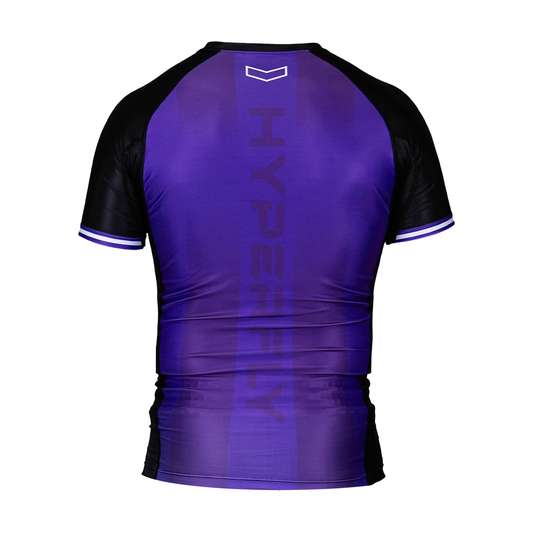 Core Ranked Rash Guard Purple
