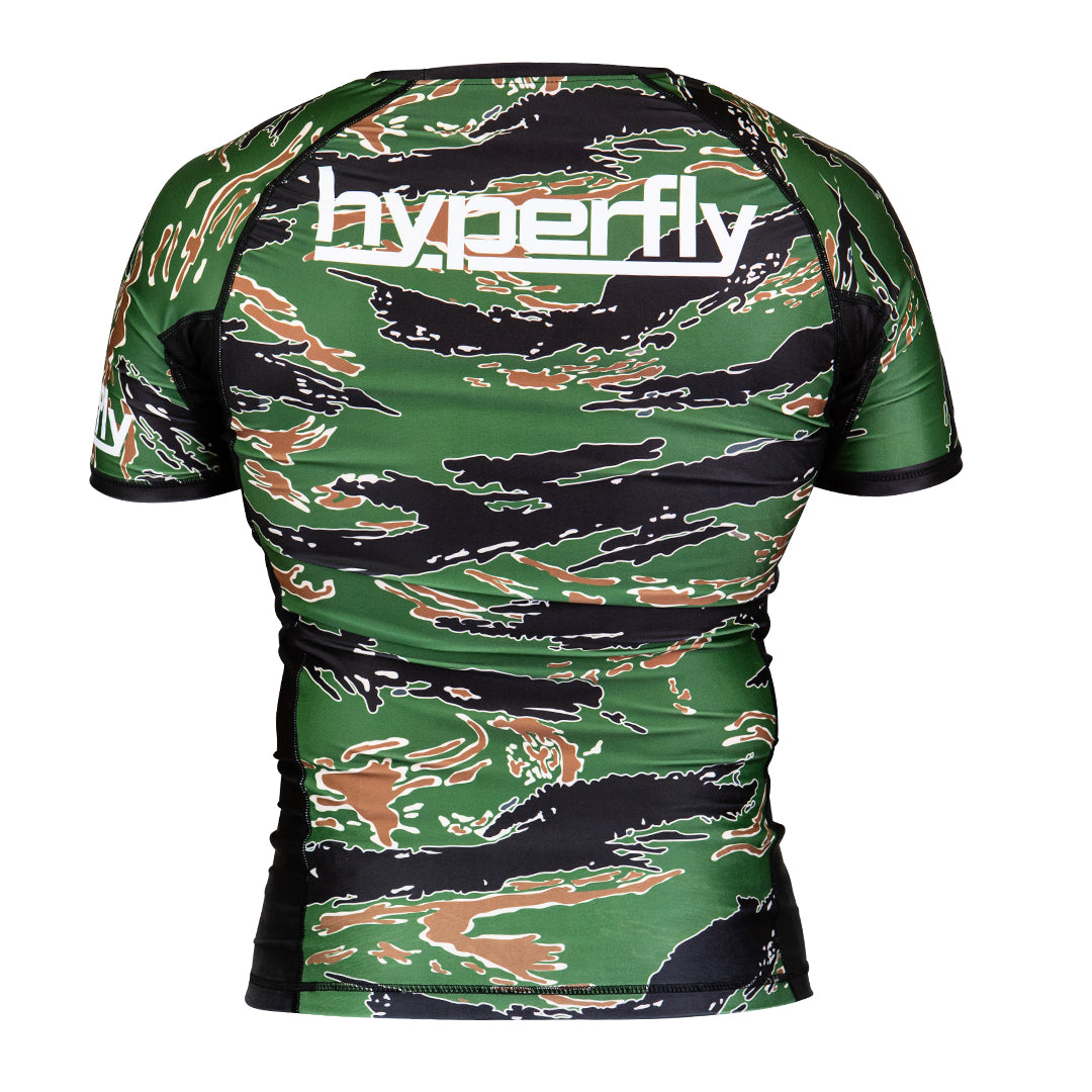 TIGER CAMO RASH GUARD