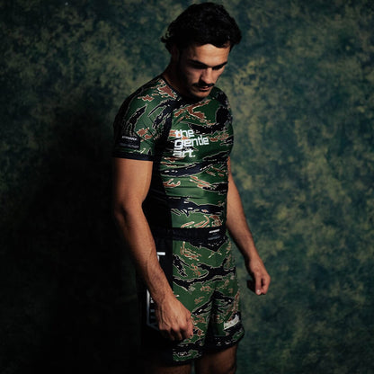 TIGER CAMO RASH GUARD