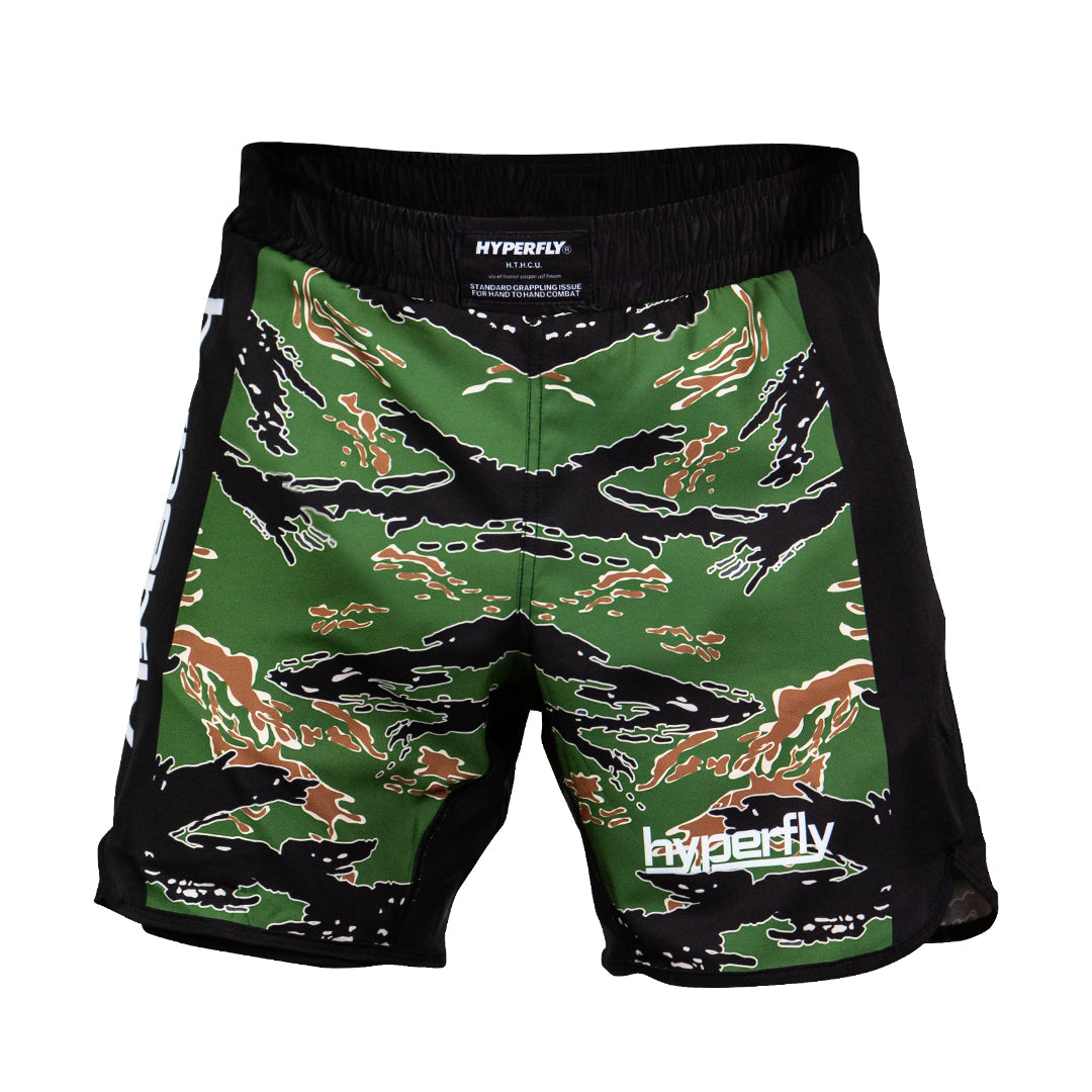 TIGER CAMO NO GI SHORTS