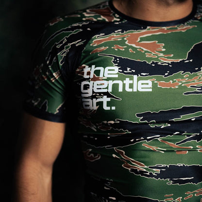 TIGER CAMO RASH GUARD