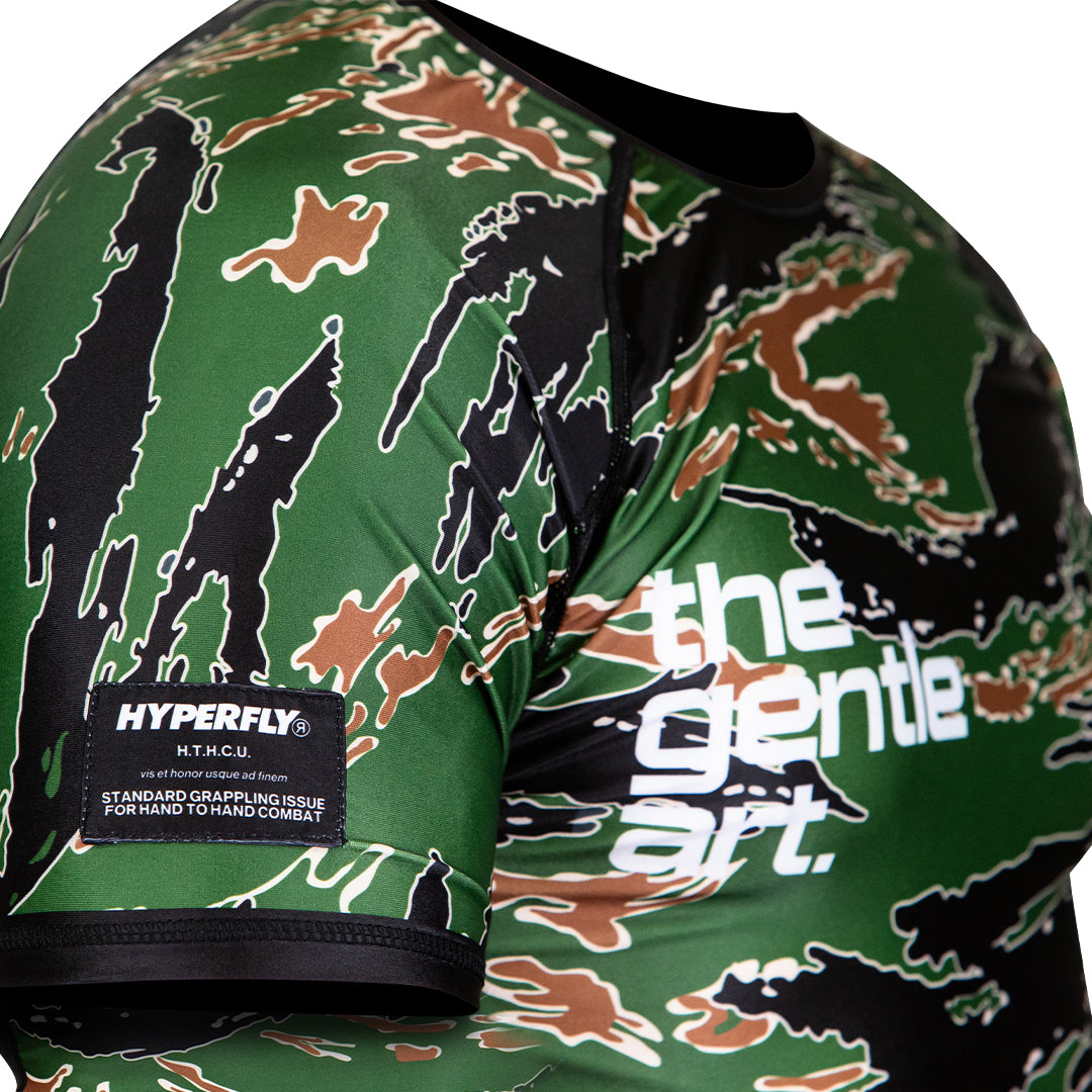 TIGER CAMO RASH GUARD