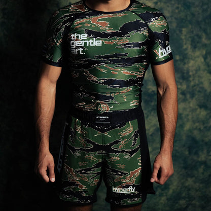 TIGER CAMO RASH GUARD