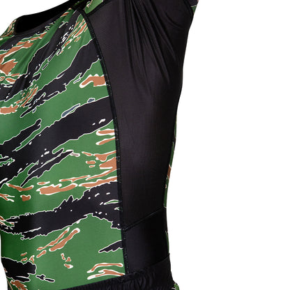 TIGER CAMO RASH GUARD