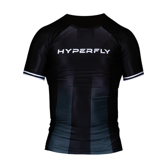 Core Ranked Rash Guard Black